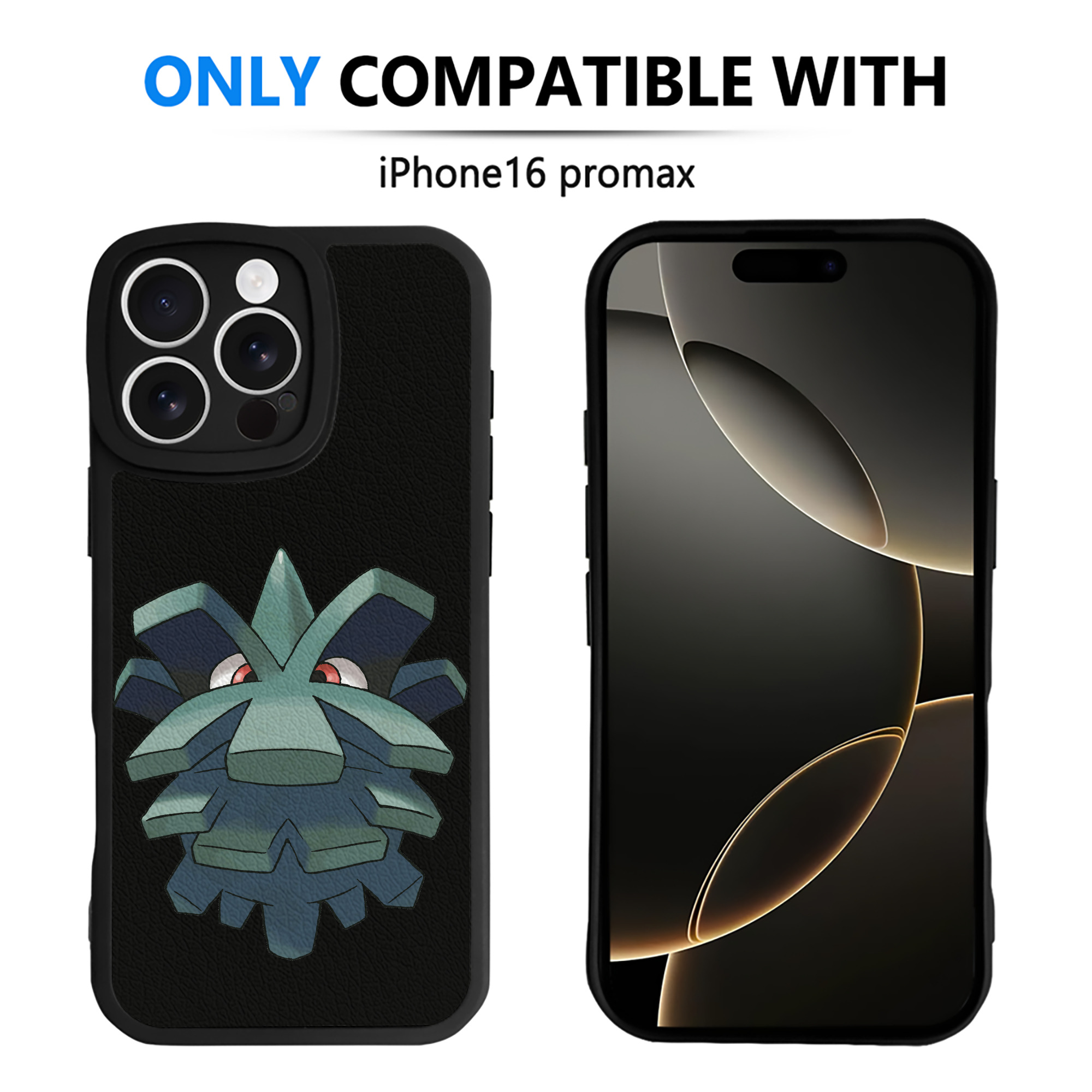 （画像用） ポケットモンスター Pokémon 【iPhone 16シリーズ対応】シリコンスマホケース（レザー調） 材質：シリコン
